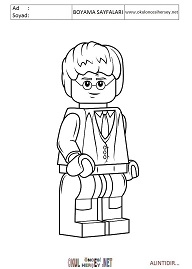 lego-harry-potter boyama sayfaları